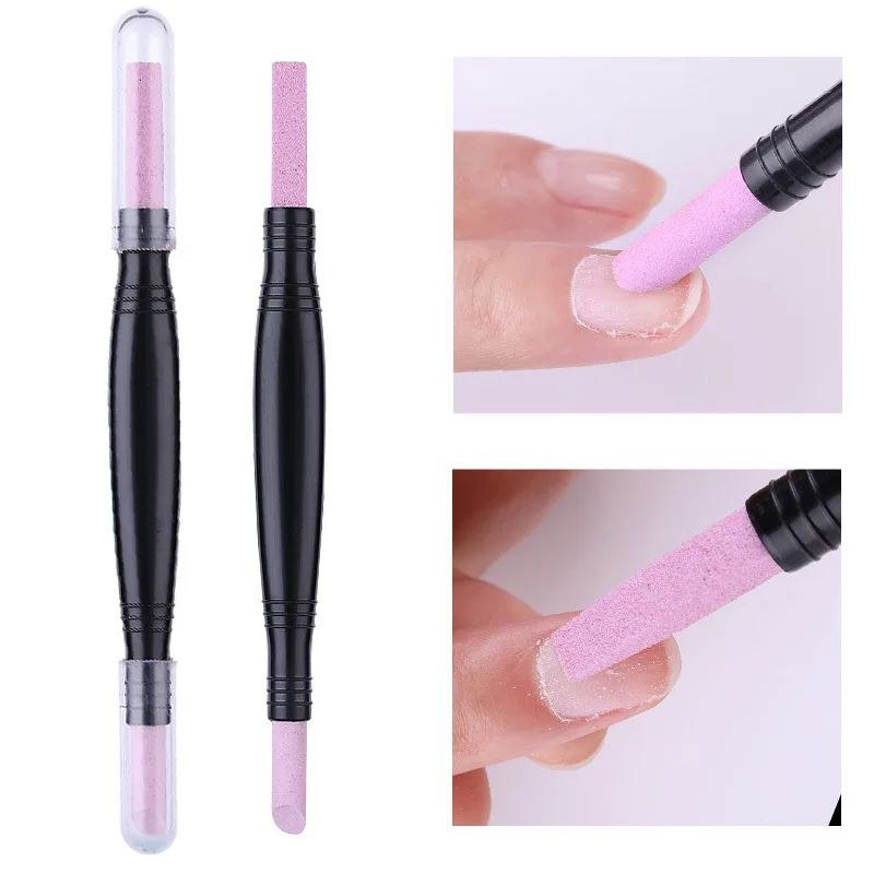 

The new nail quartz pen two-headed multi-function exfoliating repair grinding pen a surface grinding finely ground rods