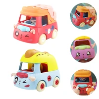 2pcs disassemble food car plaything children car educational mixed style
