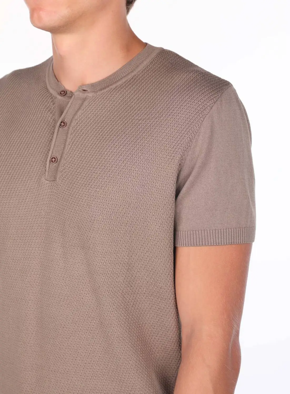 

Crew Neck Knitwear Mens T-Shirt