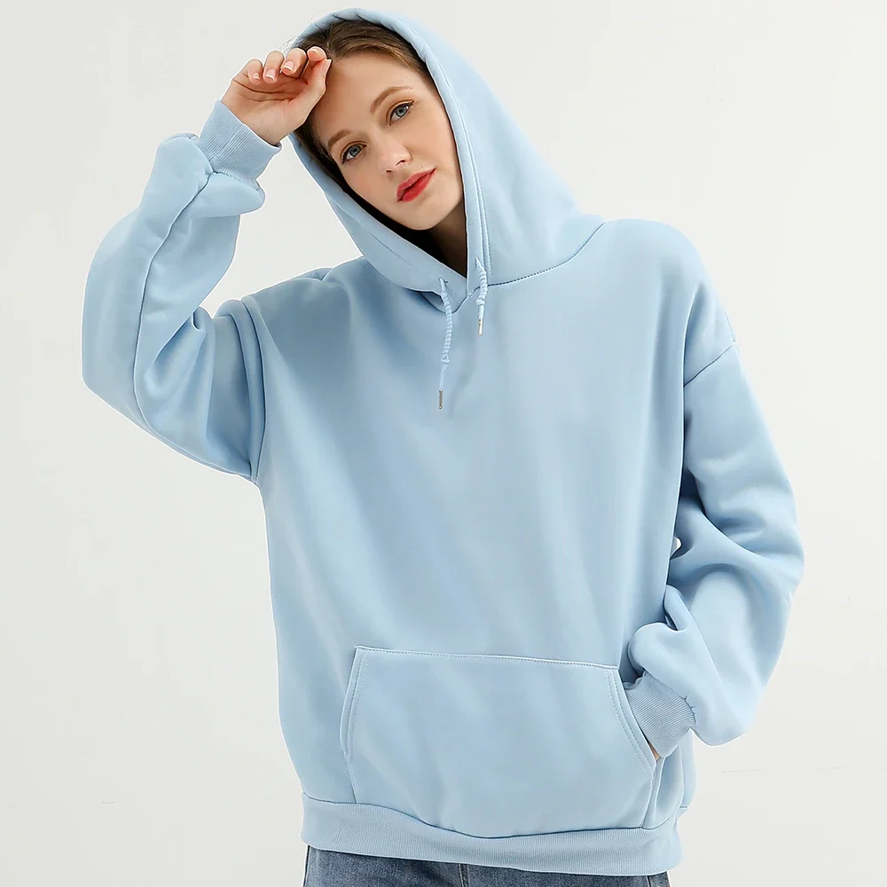 

Hot Sale Oversized Hooded Sweatshirts Women Black Hoodie Women's Sweatshirt Hoodies Ladies Long Sleeve Casual Warm Pullover