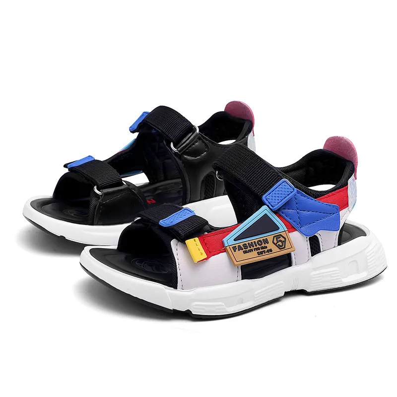 2020 новые детские сандалии для мальчиков модная летняя детская обувь маленьких С