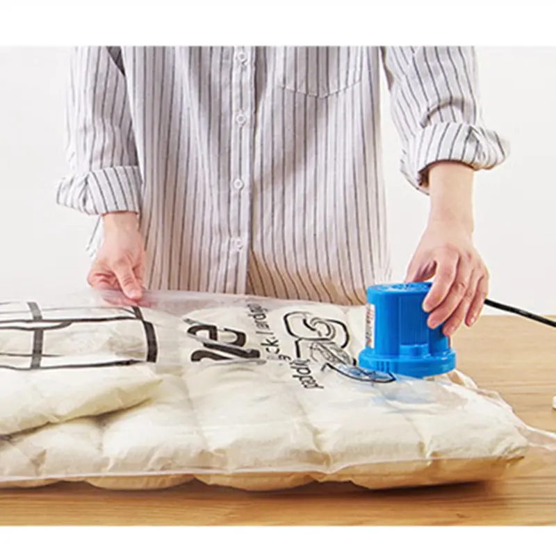 

Dustproof Hanging Vacuum Bags For Clothes Transparent Storage Bag Border Sealed Compression Bag Garment Pouch Organizer