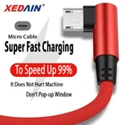 Устройство для быстрой зарядки, Android, Micro Usb, 90 градусов, 1 м