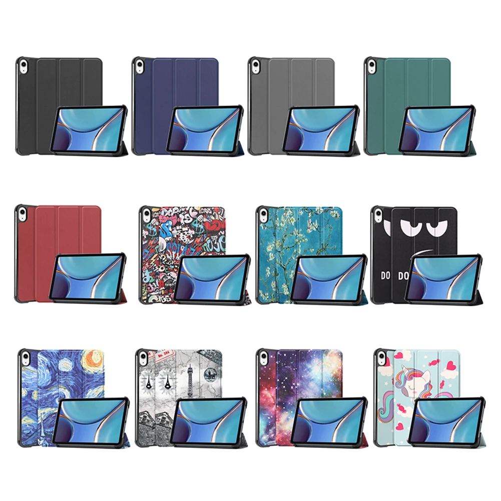 

Чехол для планшета iPad Mini 6 2021, трехскладной кожаный смарт-чехол для iPad Mini 6, iPad Mini 6, чехол, Жесткий Чехол, складная подставка
