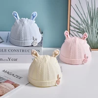 2021new baby cap newborn hat pure cotton four seasons keep warm ventilation solid colors cute lovely goods in stock