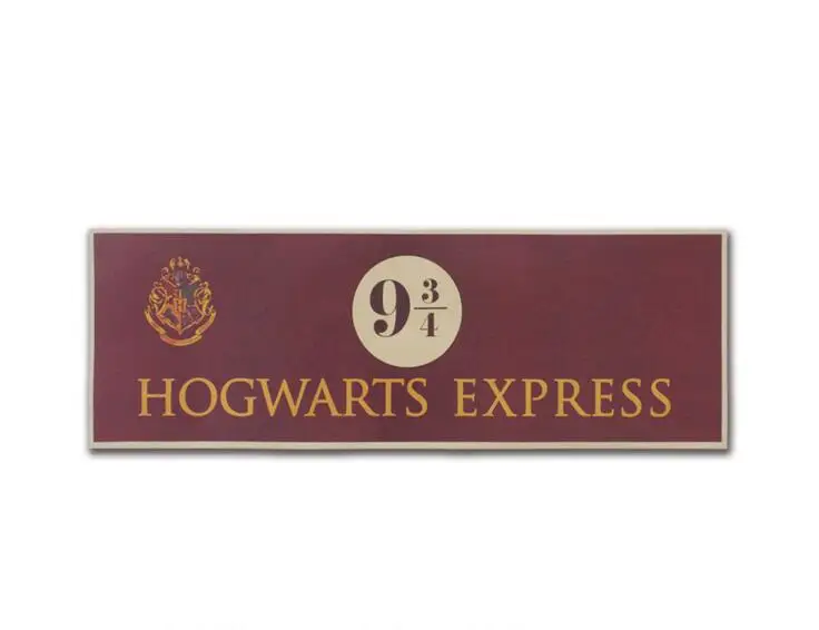Movie Magic World Map Hogwarts Express Platform Poster HP and the Deathly Hallows Vintage Kraft Paper Kids Toys | Игрушки и хобби