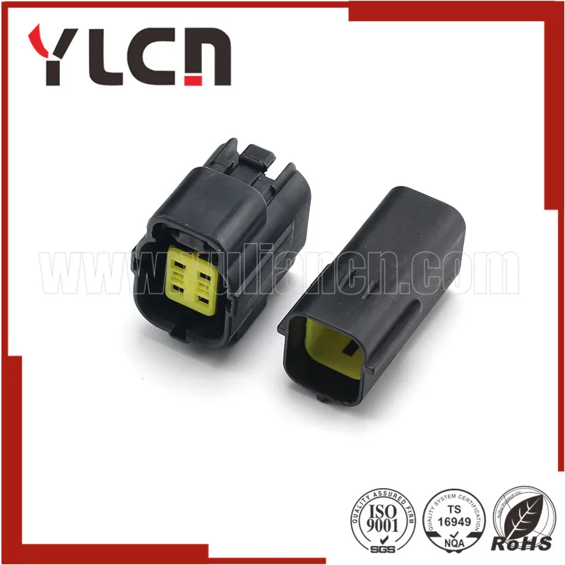 1 компл. Вилки для автоподключения черный штекер гнездовой разъем AMP 8 4 контактный