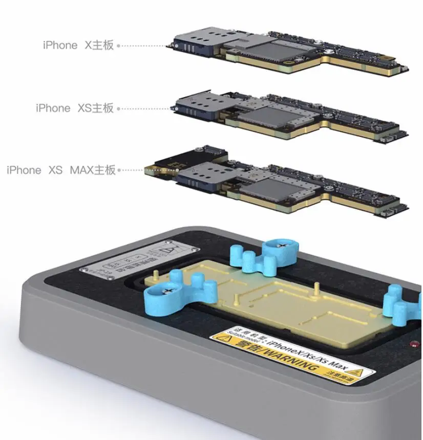 Qianli-plataforma desoldadora de estación de precalentamiento para iPhone X, XS, XSmax, 11 Pro max, separación PCB de desmontaje