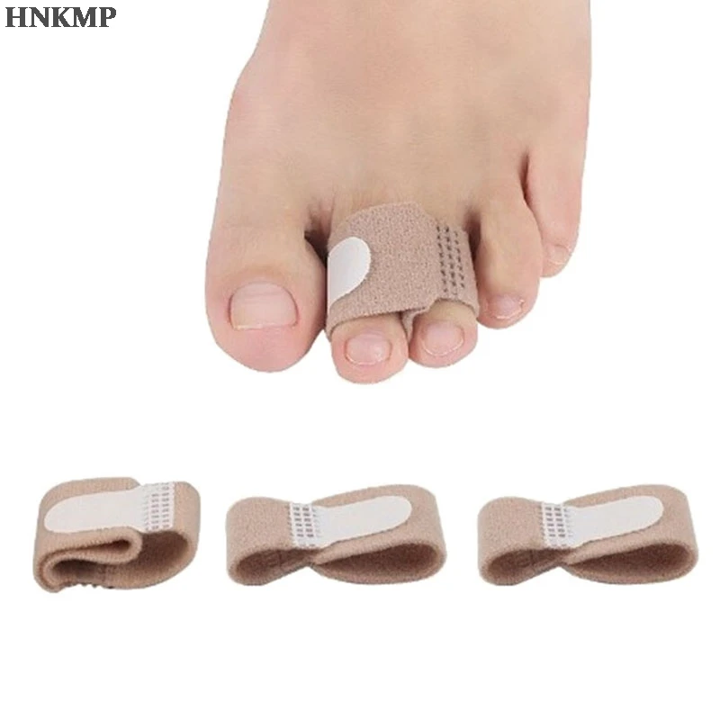 

1PC Toe Finger Straightener Hammer Toe Hallux Valgus Corrector Bandage Toe Separator Splint Wraps Foot Care Supplies