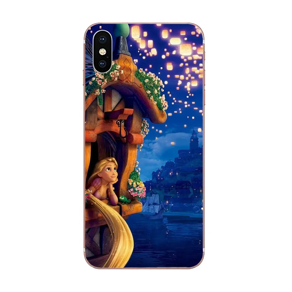 Мягкий чехол для телефона samsung Galaxy Note 5 8 9 S3 S4 S5 S6 S7 S8 S9 S10 5G mini Edge Plus Lite Rapunzel Princess Beautiful