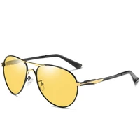 2021 luxury polairzed sunglasses men women pilot metal sun glasses male lunete de soleil femme