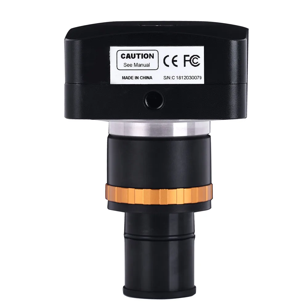 

Цифровой микроскоп UCMOS 5,0 м 60fps цветная USB2.0 MT9P006 1/2.5 "датчик с регулируемым окуляром 23,2 мм к адаптеру C-Mount