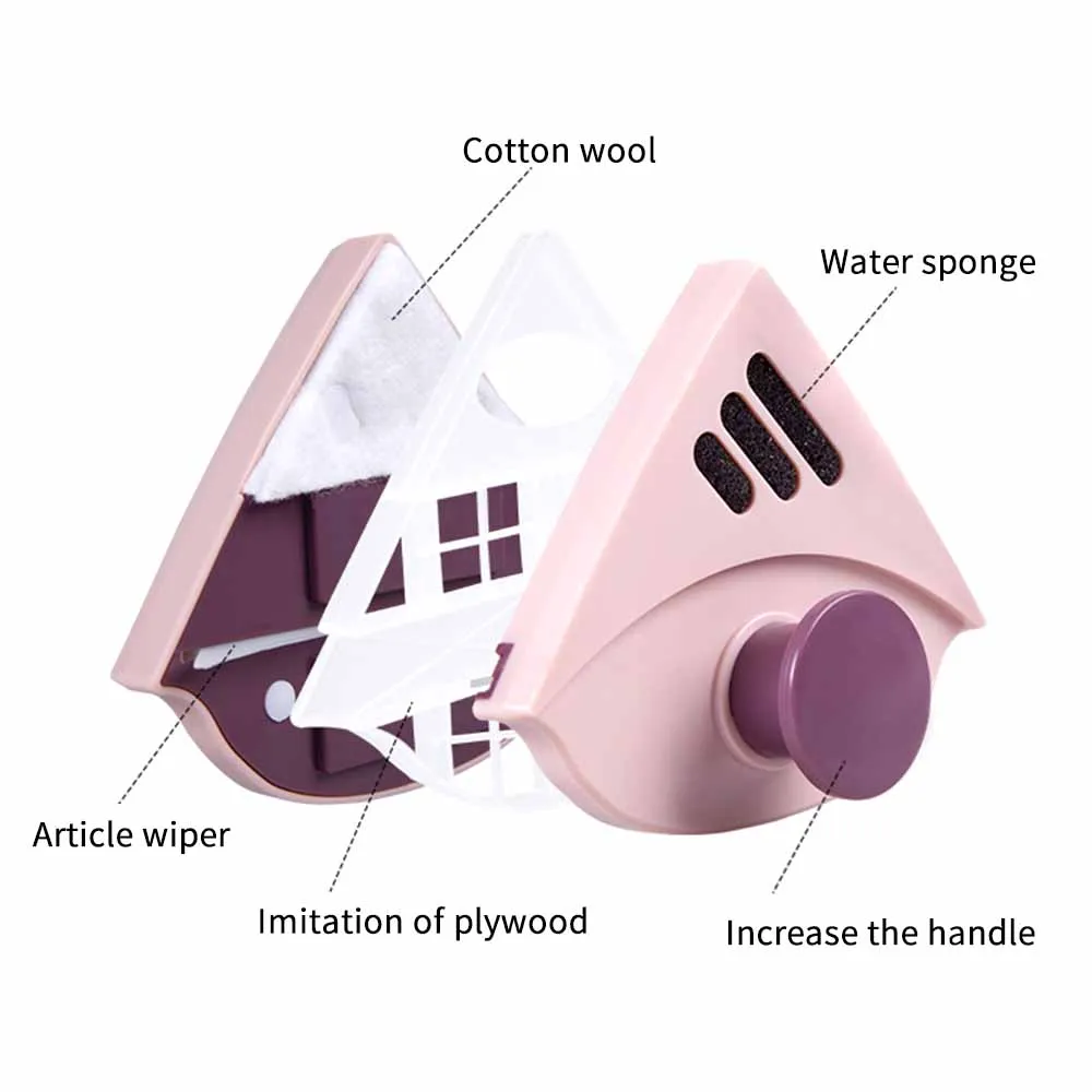 

Double Side Magnetic Window Cleaner Glass Magnet Wash Wiper Window Cleaning Brush Household Glass Washing Cleaner Tools