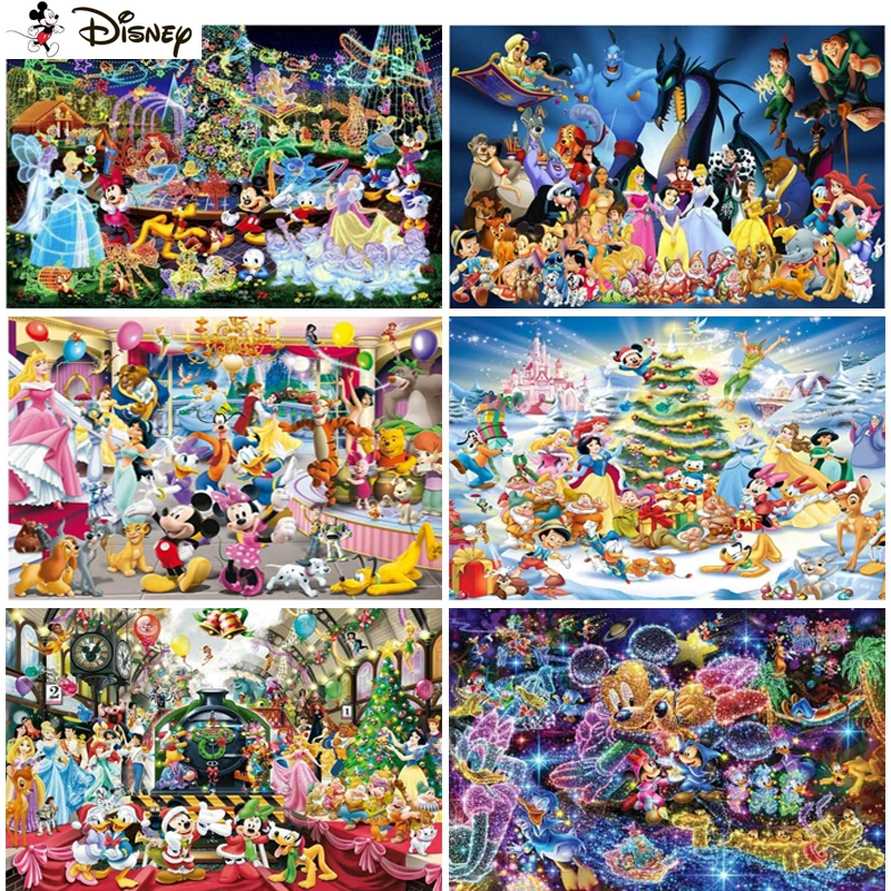 

Алмазная вышивка «сделай сам» Disney 5D, полноразмерная картина «мультяшный персонаж», квадратная/круглая, стразы, Декор, искусство