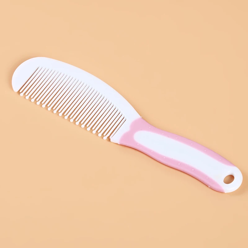 

Hot 2Pcs/Set Baby Hairbrush Comb Portable Newborn Infant Toddlers Soft Hair Brush Head Massager Set Baby Kids Hair Care Supplies