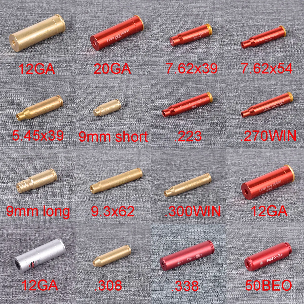 Тактический картридж без аккумулятора Красный лазерный прицел с калибровкой 12GA