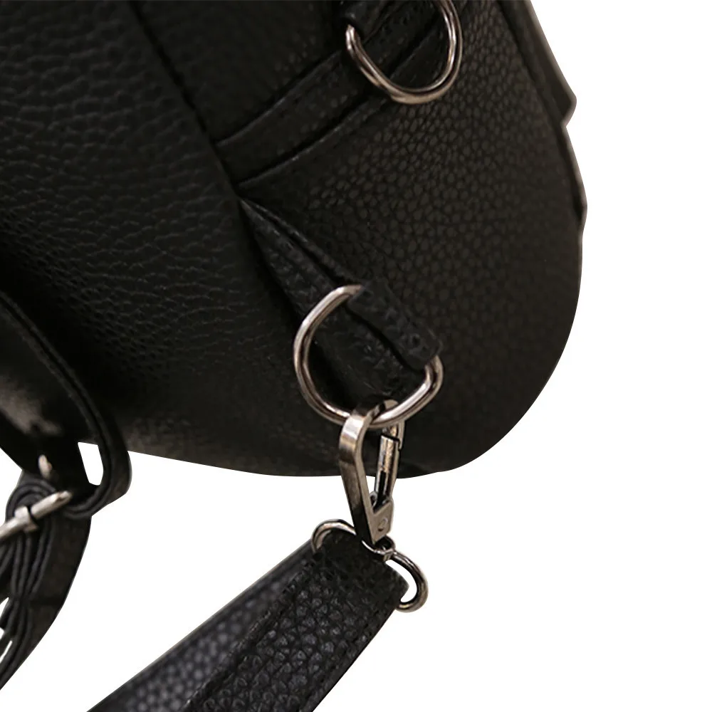 Модный рюкзак новинка с Микки Маусом Женская мини сумка женский чистый цвет для