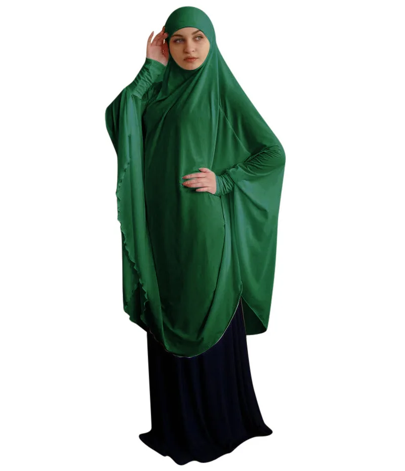 

Islamic Ramadan Muslim Hijab Long Khimar Women Formal Prayer Garment Niqab Turkey Namaz Burka Musulman Jurken Jilbab Djellaba
