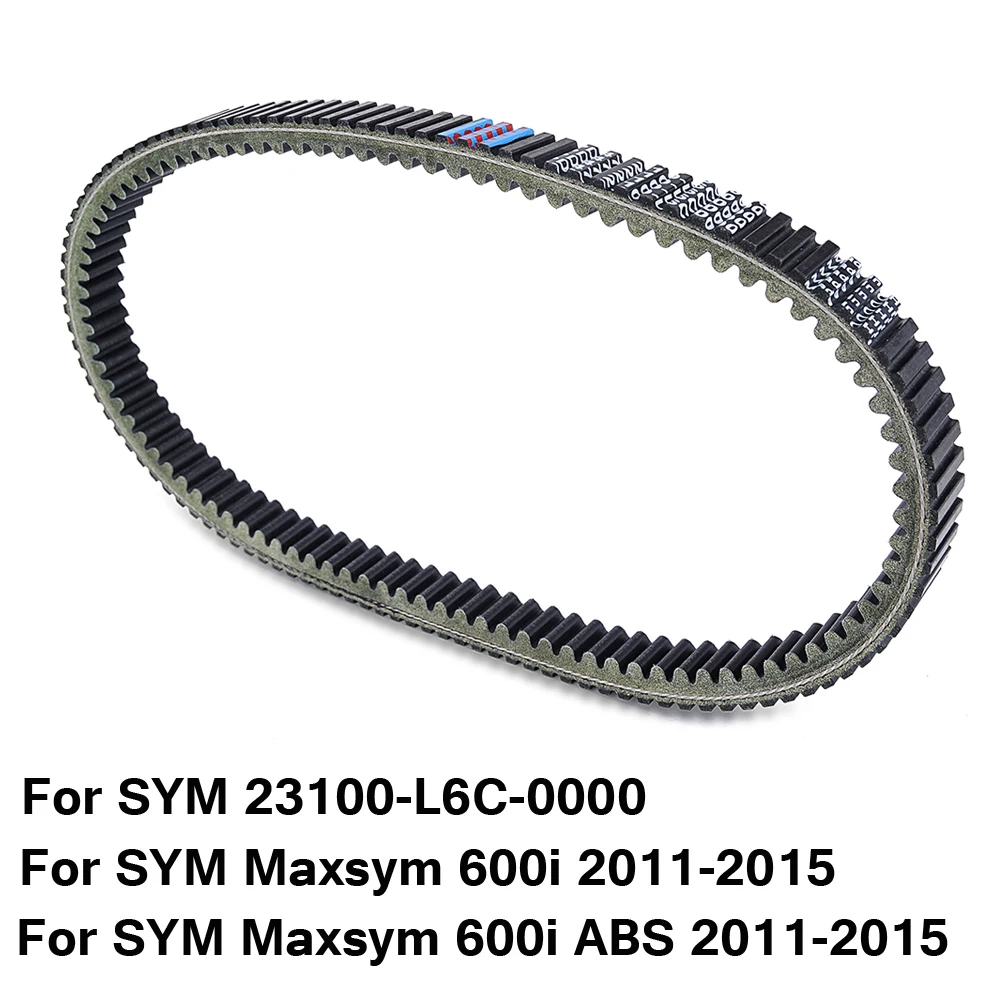 

DRIVE BELT TRANSFER CLUTCH BELTS For SYM Maxsym 600i ABS 2011 2012 2013 2014 2015 23100-L6C-0000