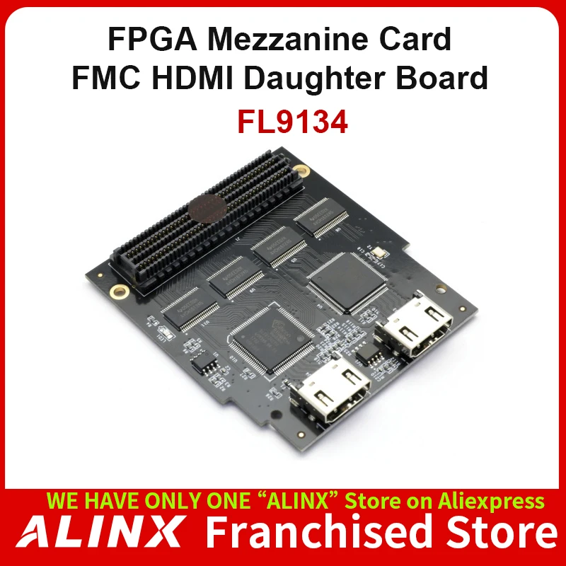 

ALINX FL9134: выход HDMI 1080P FMC дочерняя карта для платы ПЛИС