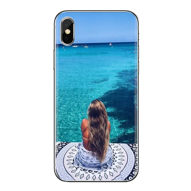 Turquoise Sea Cyprus For Xiaomi Mi3 Samsung A10 A30 A40 A50 A60 A70 Galaxy S2 Note 2 Grand Core Prime TPU Transparent Skin Case |