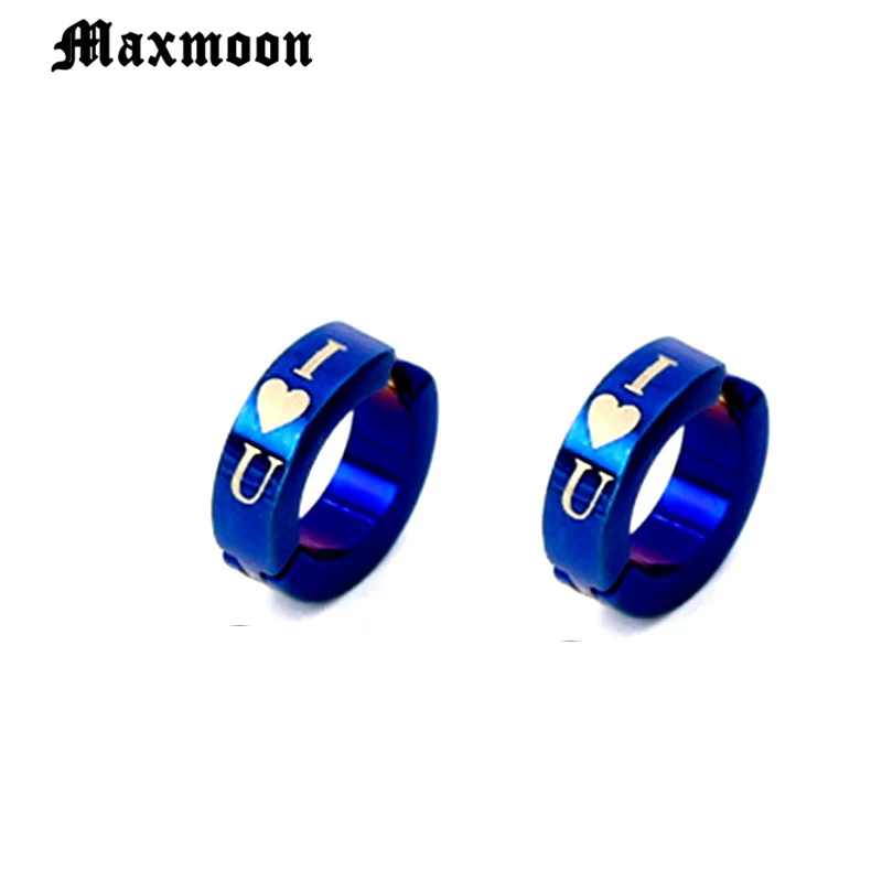 Maxmoon Панк мужской сильный магнит из нержавеющей стали Круглый Магнитный зажим