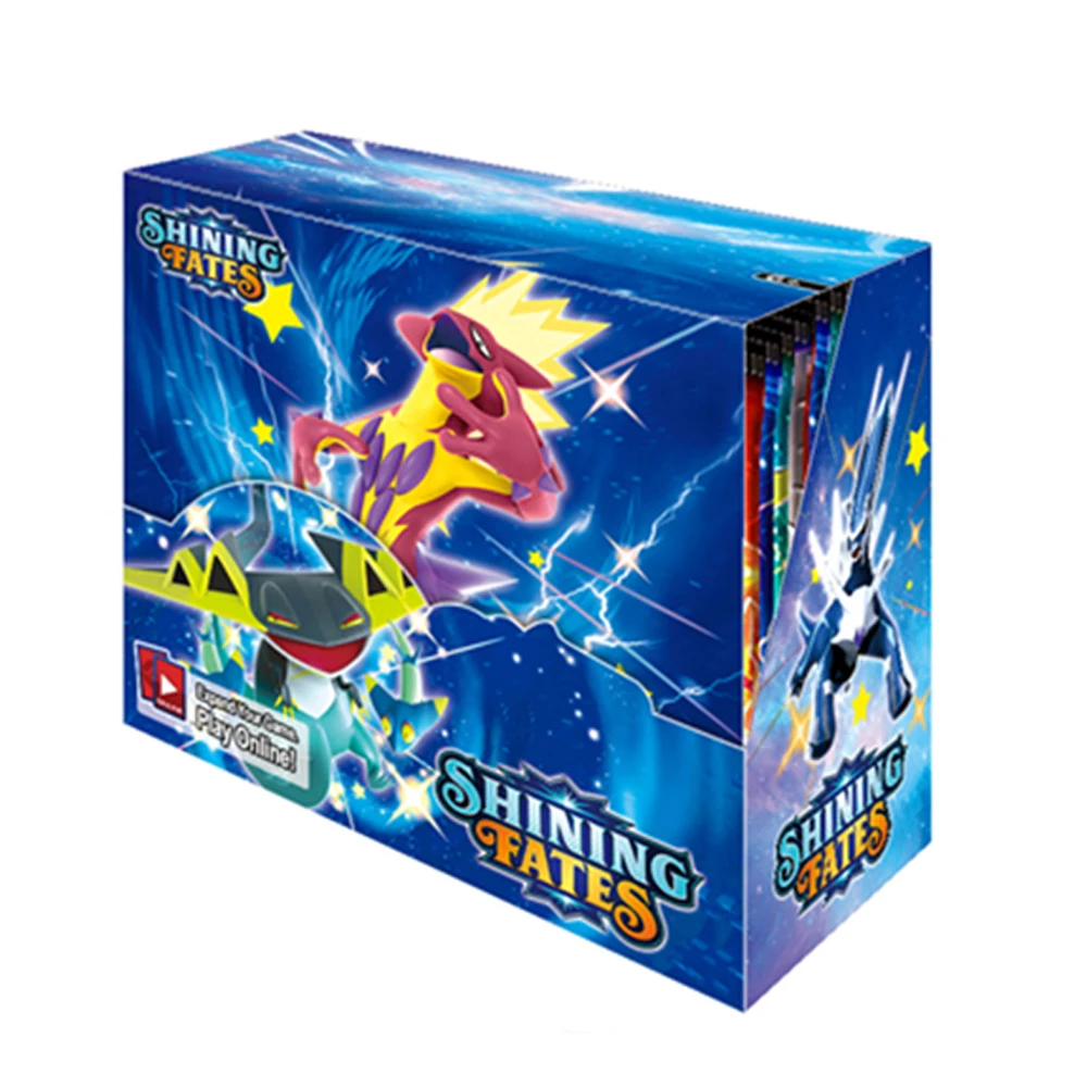 

2021 NEW 360Pcs Pokemon TCG: Shining Fates Booster Box Trading Card Anime Game Collection Toys