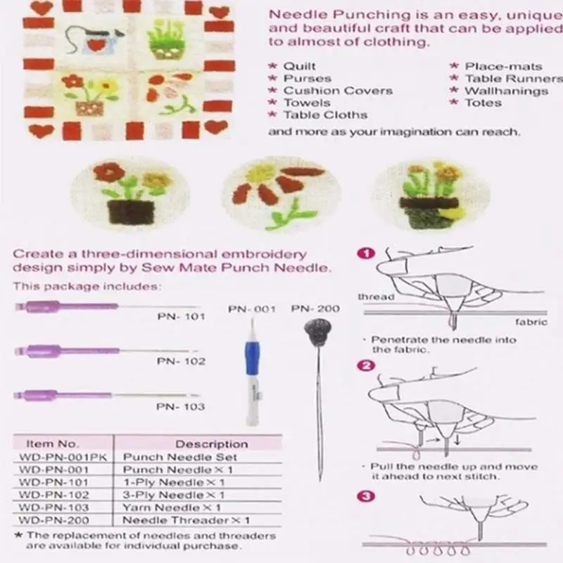 

Craft pen magic pen embroidery punch thimble sewing accessories embroidery needle sewing embroidery pen