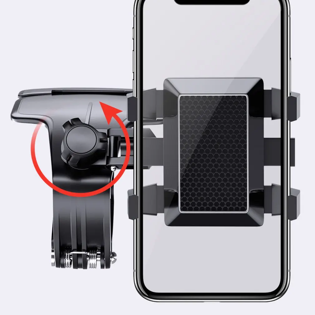 

Car Mount Mobile Phone Bracket 360 Degree Rotation Mobile Phone Clip Car Center Console Hands-free Navigation Support Frame