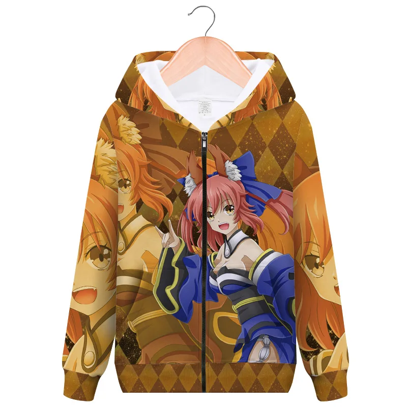 Fate/Stay Night Saber Altria Pendragon Jeanne d'Arc куртка для косплейный костюм с капюшоном для мужчин и женщин свитшот на молнии с капюшоном уличная