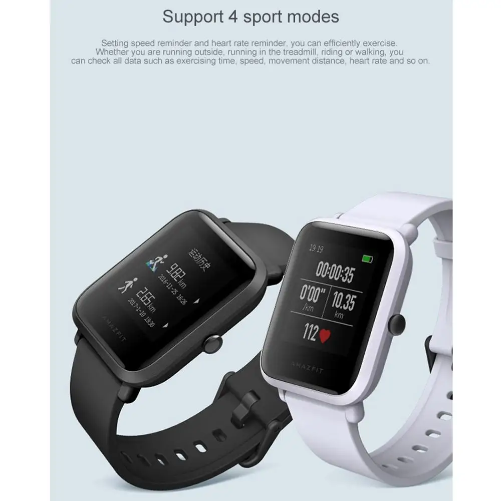 Оригинальный Международный выпуск Xiaomi Amazfit Bip Lite версия ультра светильник 1 28