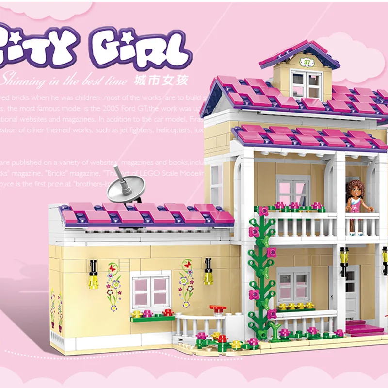 Детские игрушки для девочек серия друзей набор счастливых общежитий