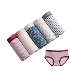 Женские хлопковые трусики 5 шт.лот, высококачественное нижнее белье для девушек, бесшовное нижнее белье, бесшовные трусики с бантом, женские трусики