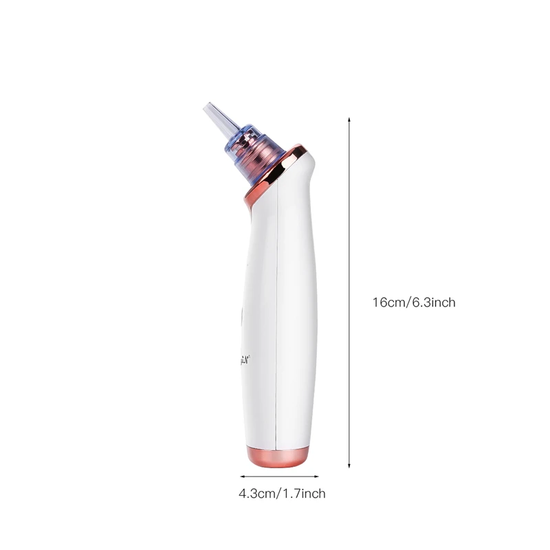 

Usb Rechargeable Blackhead Remover Face Deep Nose Cleaner Pore Acne Pimple Removal Vacuum Suction Facial Beauty Clean Skin Tool