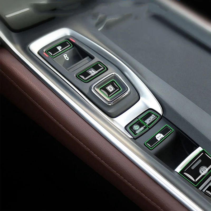 Черный ABS внутренний переключатель переключения передач защитная крышка для Honda