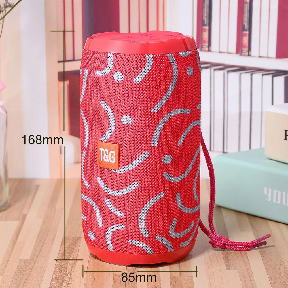 

Waterproof Bluetooth Speaker Portable outdoor Rechargeable Wireless Speakers Soundbar Subwoofer Loudspeaker TF MP3 Built-in Mic