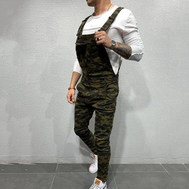 Джинсы мужские для езды на мотоцикле рваные брюки из денима подтяжках рабочая