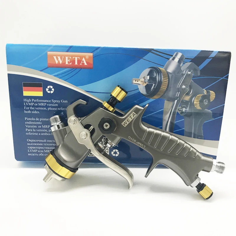 Weta HVLP Краскораспылитель 931 г + Мини 1 3/1 0 мм Аэрограф безвоздушный распылитель для