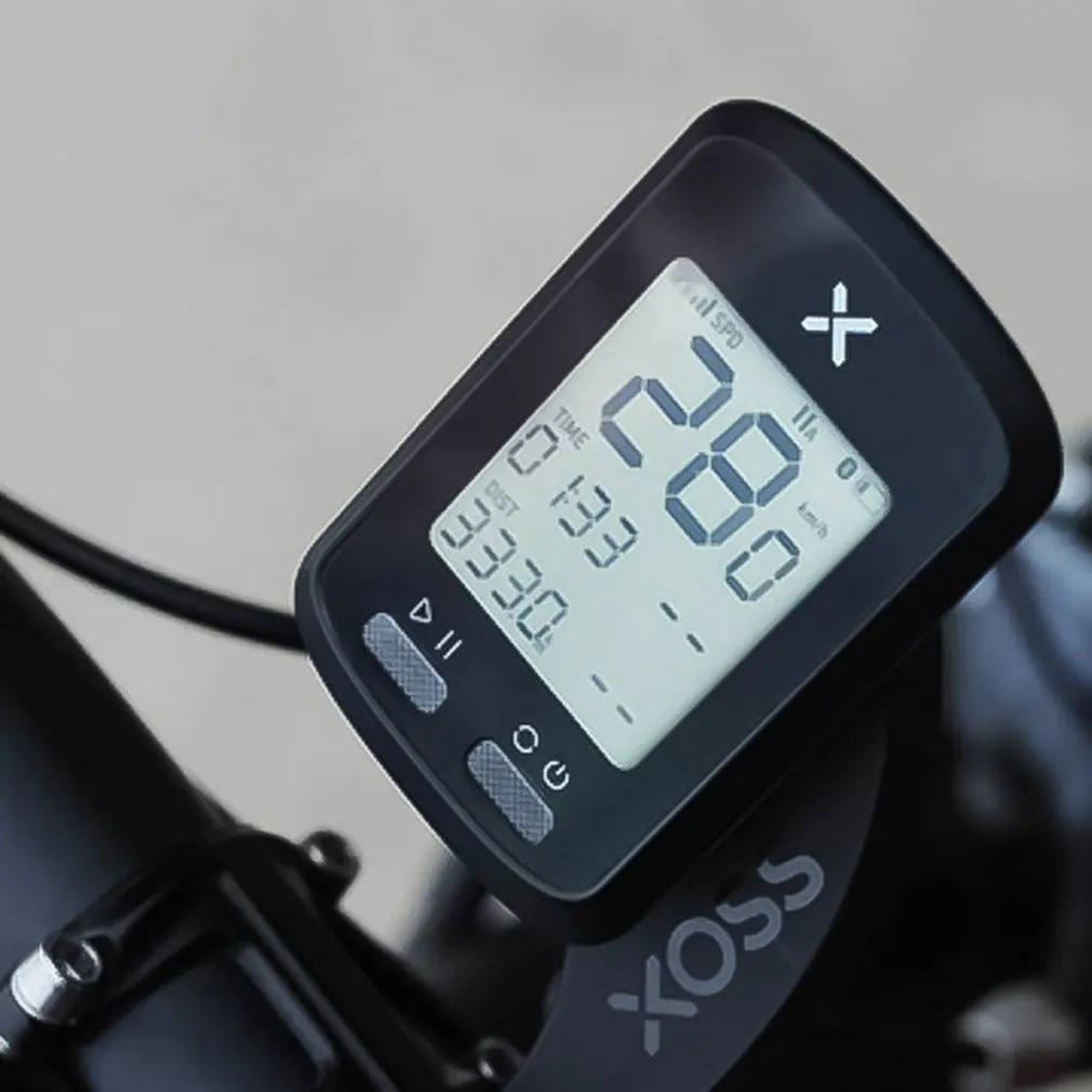 Беспроводной велокомпьютер G plus Водонепроницаемый Спидометр GPS для strava | Спорт и