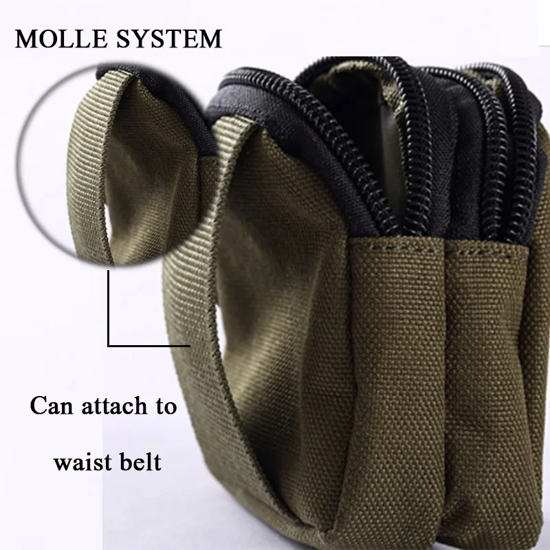 MOLLE тактический EDC чехол Портативный ключ кошелек держатель многофункциональный поясной ремень сумка портмоне сумка для спорта на открытом воздухе аксессуар сумка