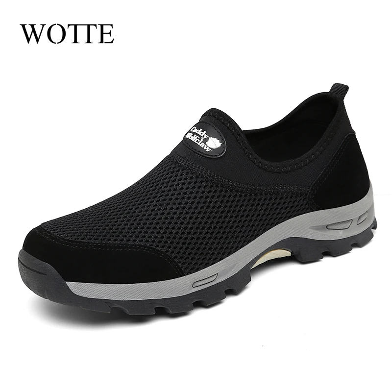 

Summer Men Casual Shoes Men Comfortable Sneakers Breathable Outdoor Walking Treking Shoes Slip-On Mens Trainers Zapatos Hombre