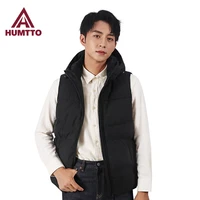 humtto autumn winter sleeveless jacket for men new brand man jackets keep warm mens vest coat fashion casual male vests clothing