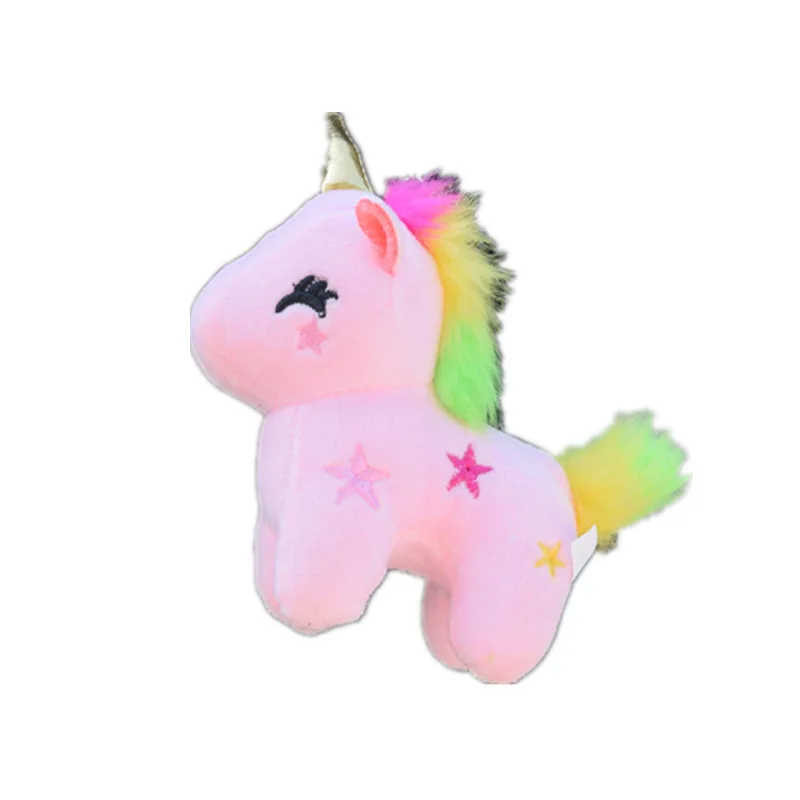 

Unicorn Plush Toy Soft Stuffed Popular Cartoon Unicorn Doll Animal Horse Toy Small Keychain Pendant Toys for Children Girls