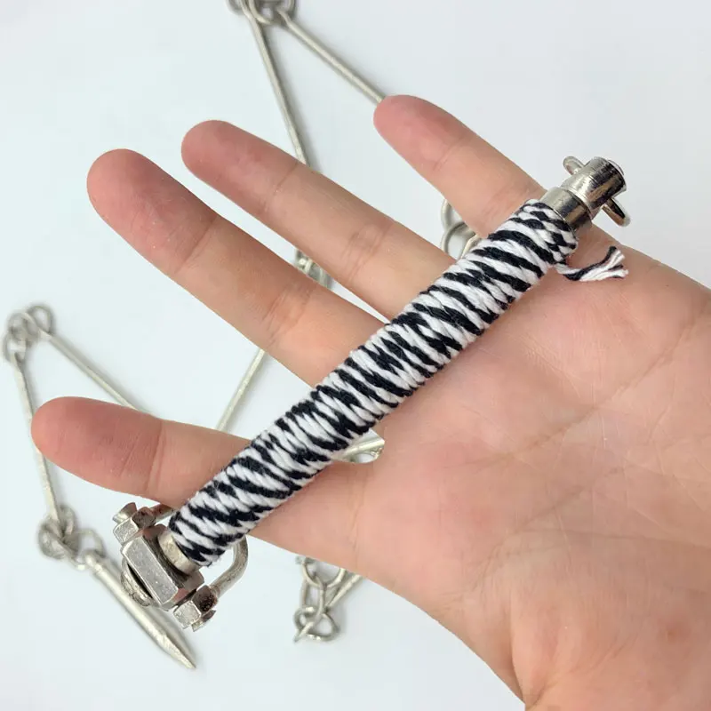 

Chinese Kung Fu Nine-section Whip EDC Self Defense Whip Personal Safety Tool Traditional Martial Arts Props Nine Knot Whip