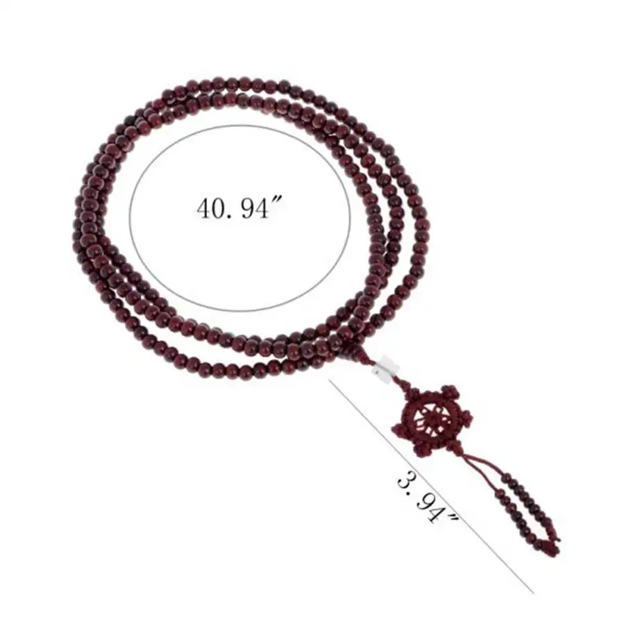 Горячие натуральные буддийские бусы из сандалового дерева Браслеты Будда