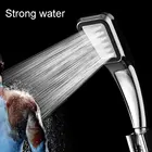 Набор для душа ABS высокого давления с 300 отверстиями, с фиксатором и водосберегающим душем, с кронштейном и комплектом для душа со шлангом