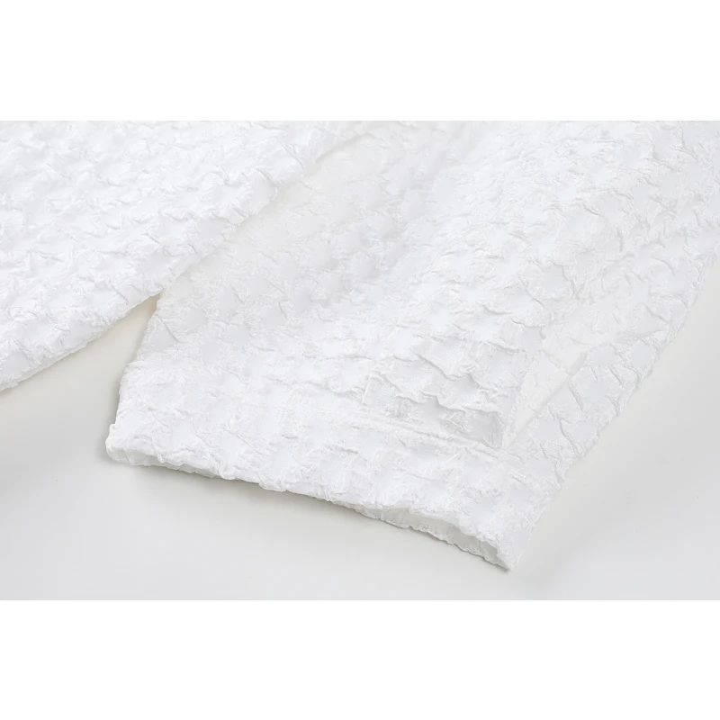 

2021 Summer Fashion Retro Puff Sleeve Women's T shirt O-neck Loose Casual T-shirt Solid Cotton Linen Cardigan Tee Female Tops