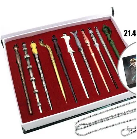 Экшн-фигурка Harries волшебная палочка горшок металлический брелок ожерелье Дары