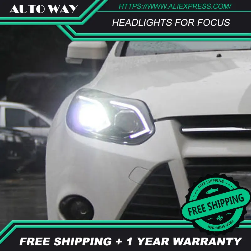 Стайлинг автомобиля светодиодные HID Rio светодиодный Ford Focus фары передняя фара