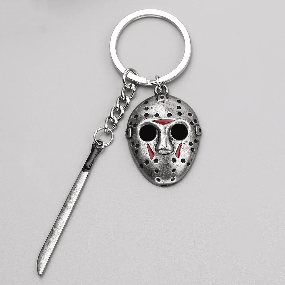 Американский фильм ужасов пятница 13th для мужчин Тал брелок Джейсон маска триллер